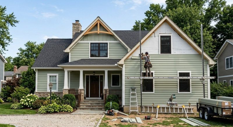 Damaged Siding Replacement in Elizabeth, CO